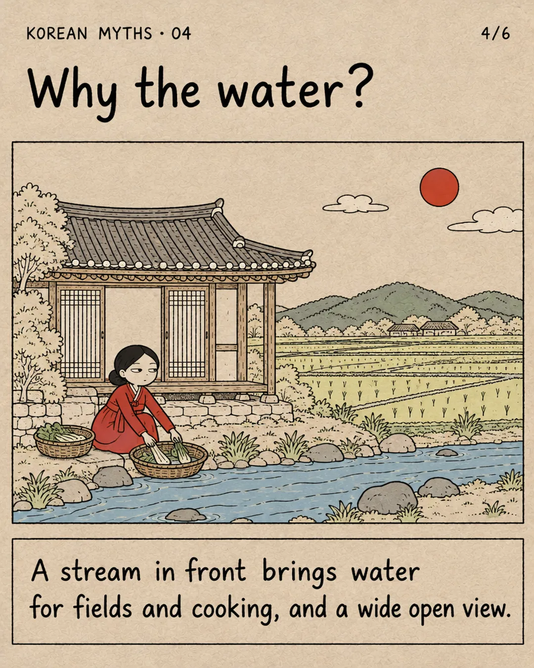 Why the water?